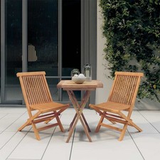 3 Piece Garden Dining Set