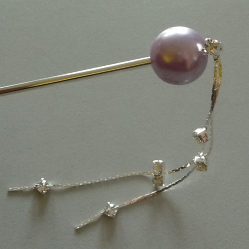 Hat pin bead - bead, hair