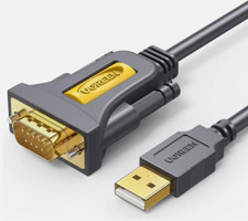 UGREEN USB to RS232 DB9 Serial Adapter Cable-Plug and Play for  Windows  11/10/8