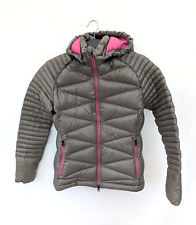 Yeti Jacket Womens Small Khaki 700 Down Puffer Padded Quilted Ski Winter Coat S