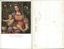 Madonna of the Rose Bower Luini Milan Brera Gallery Medici Society 146 