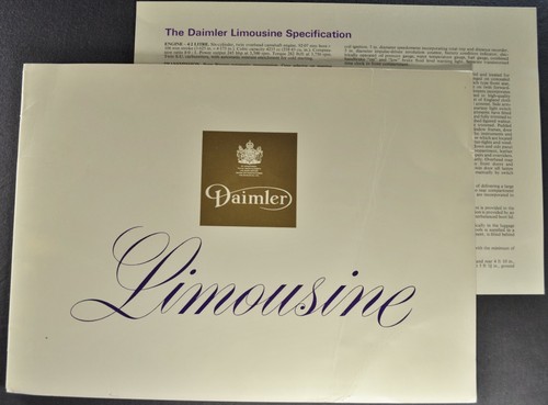 1971 daimler limousine catalog - limousine,
