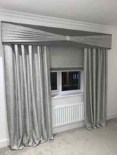 Grey Plush Velvet Window