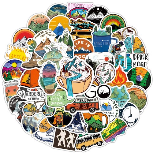 100 outdoor camping vinyl - outdoor,