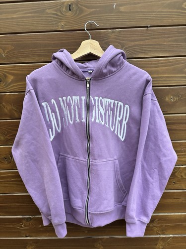 Ladies purple lilac zip - purple,