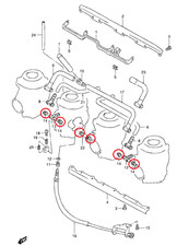 SUZUKI GSXR 1100 93-98 Carb