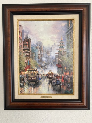 Thomas kinkade titled san - thomas,