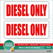 2 x DIESEL ONLY, CAR VAN LORRY