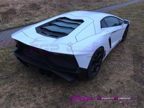 Lp750 complete rear bumper - complete,