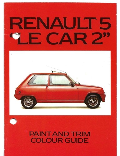 Renault car colour - le, 2