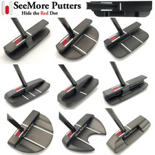 SEEMORE PVD CLASSIC SERIES GOLF PUTTERS / HIDE THE RED DOT PUTTER / ALL MODELS