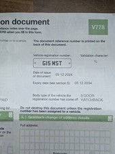 Personalised Number Plate, Cherished Registration Number, G15MST G15 MST