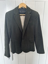 Zara Women's Bottle Green Blazer Jacket Size Large