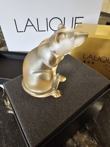 Brand new lalique gold lustre - new,