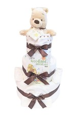 Winne the Pooh Baby Nappy Cake
