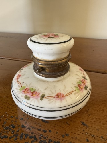 Antique porcelain brass - antique,