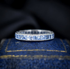 Art Deco Style 1.7ct Ceylon