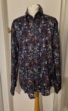 Eterna 1863 Floral Shirt Mens