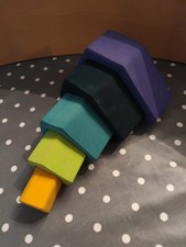 Grimms Wooden Earth Stacking