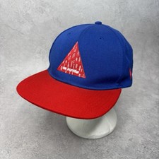 One Direction 1D 2014 Snapback Baseball Style Cap Hat Blue & Red Adjustable
