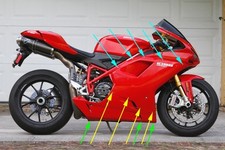 Ducati 1098 1198 848 - , 18x