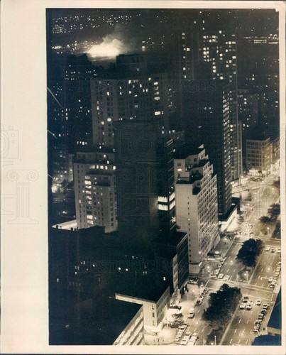 1974 press photo fire - 1974,
