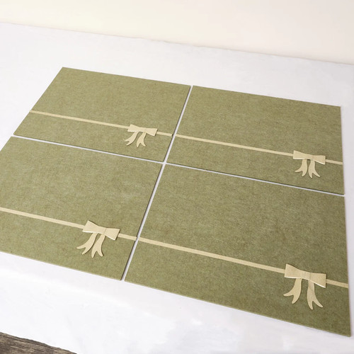Set green rectangular - set,