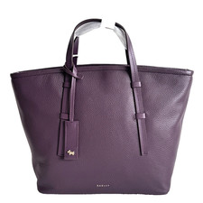 RADLEY Handbag Purple Leather