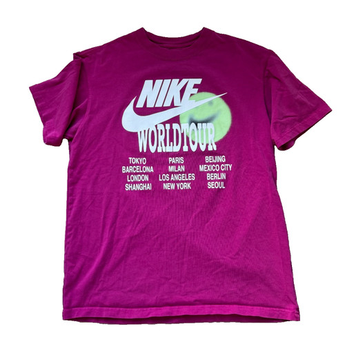 Nike pink world - world, t-shirt