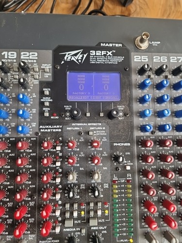 Peavey mixer 32fx - peavey,
