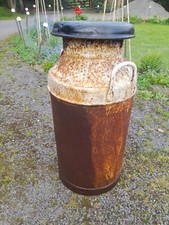 Vintage Steel 10 Gallon Milk