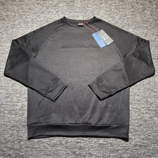 Musto Evolution Jumper Mens XL Extra Large Black Tech Crew Sweater Sailing OSM