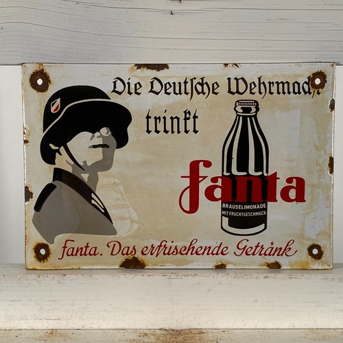 World war enamel - enamel, sign