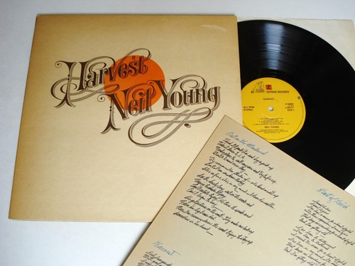 Neil young harvest insert - harvest, +