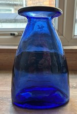 Vintage Cobalt Blue Glass