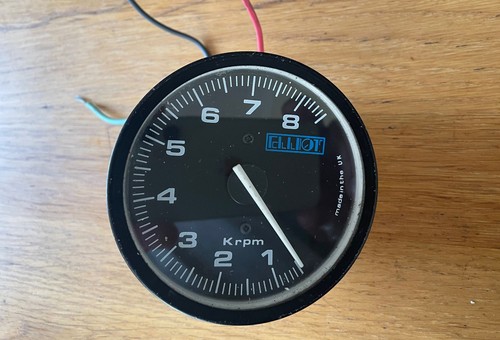 Elliot rev counter 8000 rpm - 8000,