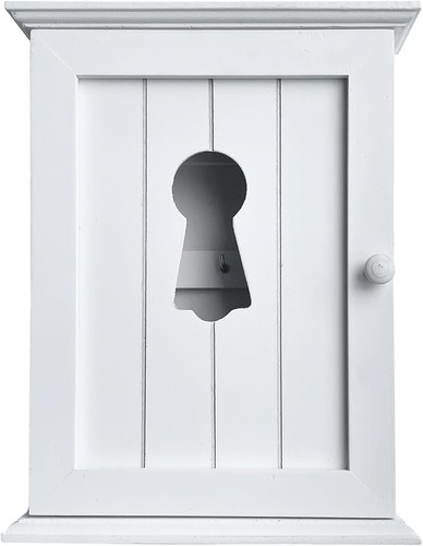 Wooden key cabinet - wooden, wall