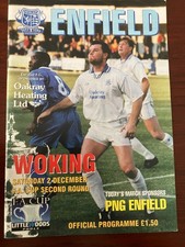 Non League in FA Cup Proper Enfield v Woking 2nd round