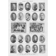 BOER WAR British Officers at