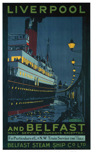 Vintage liverpool and belfast - liverpool,