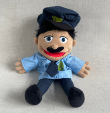 Jeffy Policeman Hand Puppet 20" - Classic & Novelty Toy Large Great Condition