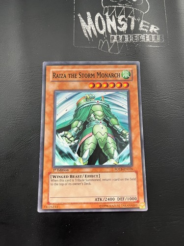 Yugioh raiza the storm - raiza, monarch