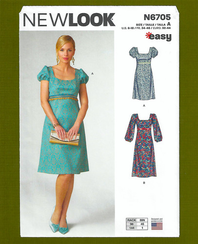 Misses easy regency - regency, dress