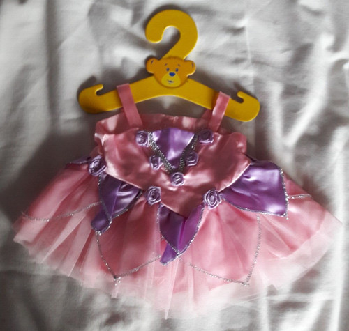 Build bear pink party dress - party,