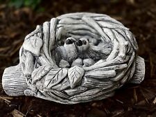 Large stone bird bath Bird water feeder stone Cement bird bowl Concrete bird