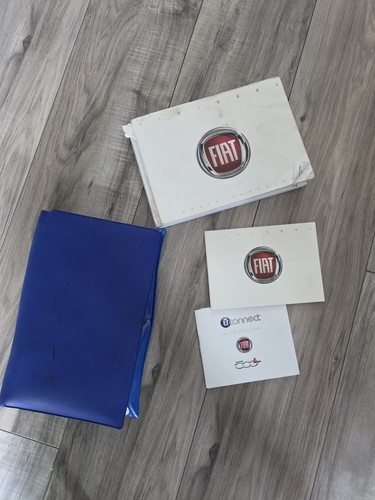 Fiat 500 owners manual - 500,