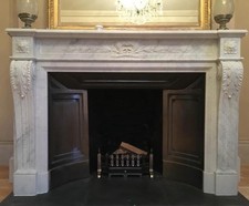 Marble Fire Surround for Cast