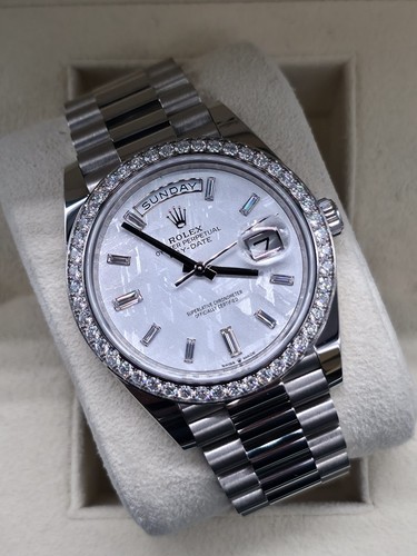 Rolex day date meteorite - day,
