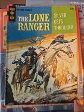 The Lone Ranger #7 - 1967 - Gold Key Comics - Rare - See Photos 