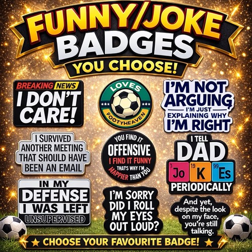 Funny humour sarcastic - humour, badges